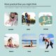 thumbnail image 3 of Muyoka Toalla de playa de microfibra Absorción de agua instantánea Sin arena Secado rápido Portátil Espesar suave Estera de playa Toalla de baño impresa para adultos Niños Mantener caliente Muyoka Hogar, 3 of 7