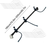 Garland Hanger for Door Frame, Heavy Duty Christmas Garland Hanger - Adjustable Outdoor Wreath Holder for Doors & Porches