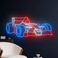 thumbnail image 2 of Handmadetneonsign Racing Car Neon Sign, Sport Racing Car Wall Art Decor, Fan Club Wall Decor, 2 of 5