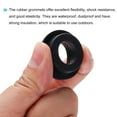 thumbnail image 4 of 4Pcs T Shape Rubber Grommet Mount Dia 24.2mm ID 14mm H 14mm Seal Protection Cable Grommets Flexible Cable Pipe, 4 of 5