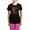 With Pink Pant, variant on CafePress - Retired Postal Worker Funny Postman Hello Pajamas - Women's Short Sleeve Print T-Shirt and Pants Dark Cotton Pajama Set