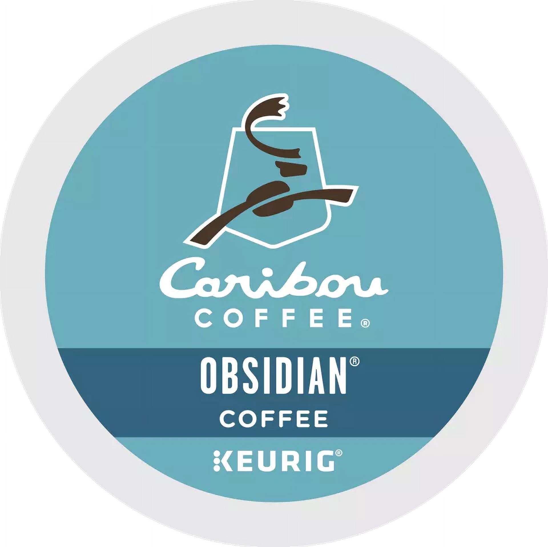 Caribou Coffee Obsidian 24 K-Cups, Medium Roast