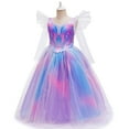 thumbnail image 3 of Robe de Sorcière pour Filles Halloween à Manches Longues Tenues de Cosplay, 3 of 7