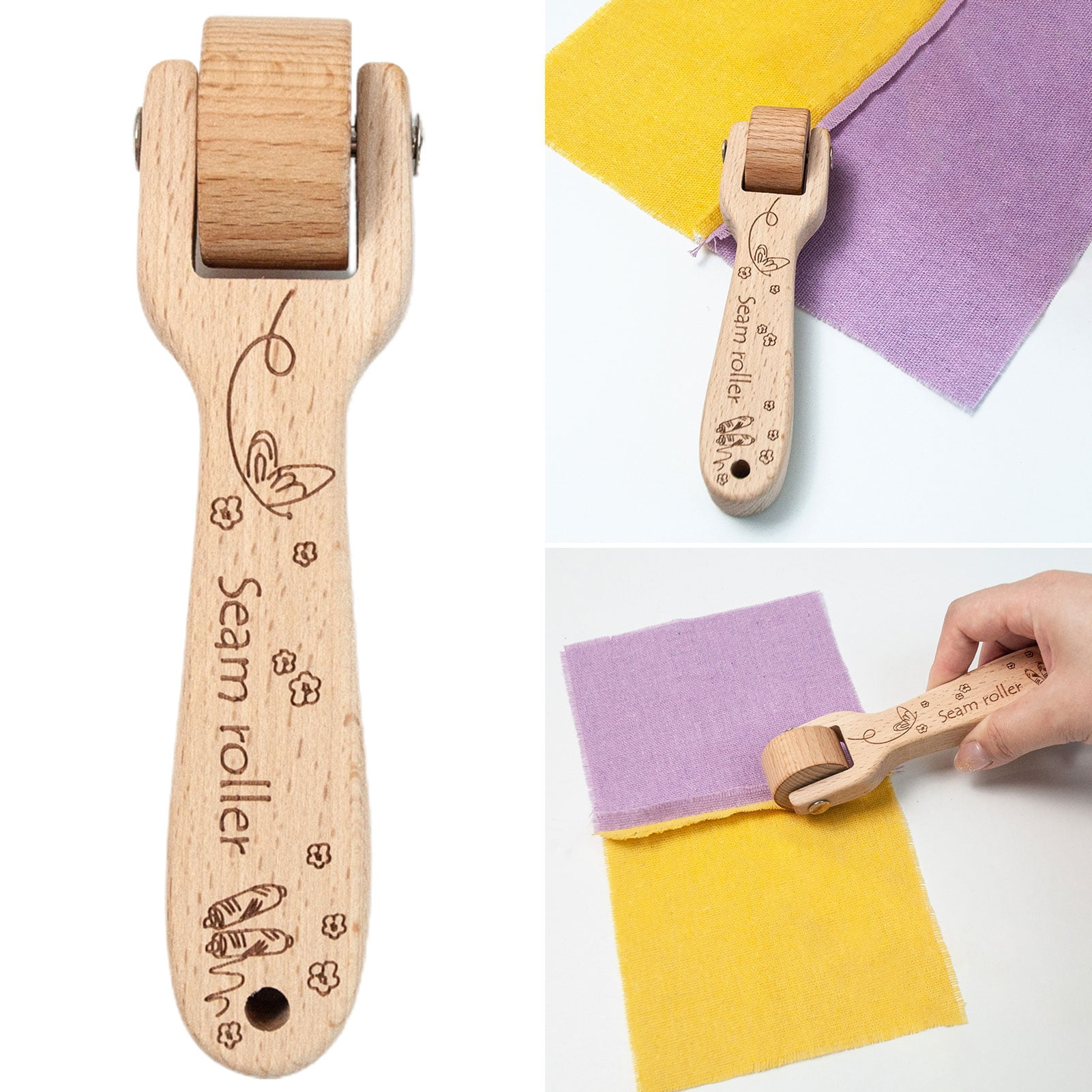 Quilting Seam Roller, Sewing Seam Roller Wallpaper Roller with Easy to