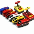 thumbnail image 4 of HYPERLIVING Toy Cars For Boys Remote Control Kids Electric Train Toy Set Compatible With Wooden Track Railway Children's Toys Gifts W01, 4 of 10