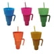 thumbnail image 5 of Moyic Taza de paja multifuncional con asa para beber y picar fácilmente palomitas de maíz taza de bebidas taza de palomitas de maíz taza Barra de herramientas Verde (color sólido) 901-1000ml, 5 of 6