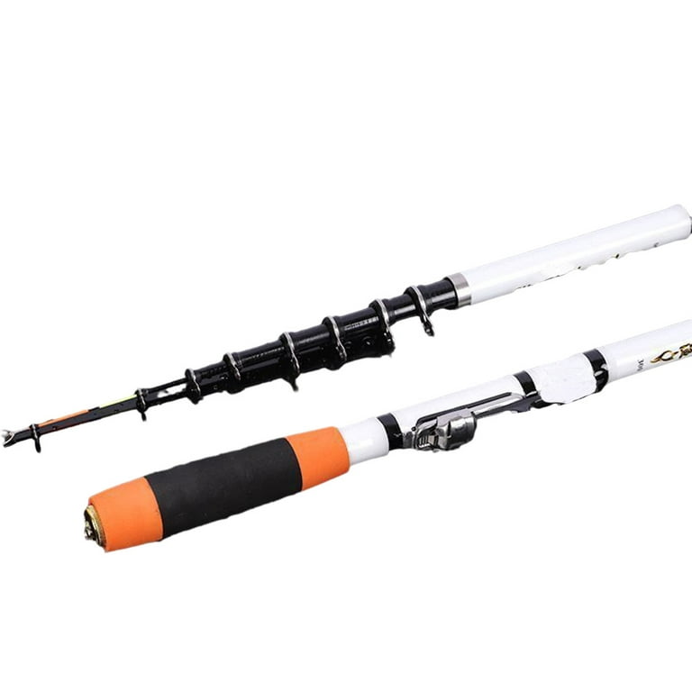 Portable soft tail telescopic fishing rod ultra light small rockys rod  1.8-3.0m 