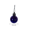 thumbnail image 4 of OAVQHLG3B 60Pcs Christmas Ball Ornaments Sequin Christmas Balls Shatterproof Christmas Tree Ornaments Glitter Christmas Ornaments Plastic Hanging Pearl Balls for Xmas Trees,Holiday Party, 4 of 9