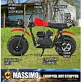 thumbnail image 5 of Massimo Minibike MB200S 7.5HP 196cc 4 Stroke, Gas Powered Mini Bike Motorcycle -  Red, 5 of 19