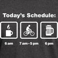 thumbnail image 3 of CafePress - Bicycle Riding Dark T Shirt - Men's Classic Graphic Cotton T-Shirt, 3 of 4