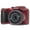 Red, variant on KODAK PIXPRO AZ255-RD 16MP Digital Camera 25X Optical Zoom 24mm Wide Angle Lens Optical Image Stabilization 1080P Full HD Video 3" LCD Vlogging Camera (Red)