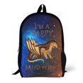 thumbnail image 1 of I&#m A Sappy MudWing WOF Backpacks Basic Shoulder Daypack Bookbag Satchel Knapsack Rucksack-XTYD1759, 1 of 3