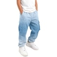 thumbnail image 4 of Tiijoy Boys Gradient Cargo Pants Kids Outdoor Casual Straight Leg Pants, Size 5-16, 4 of 6