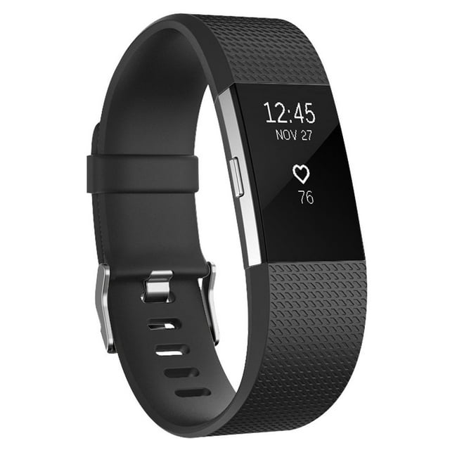 Soft TPU Strap For Fitbit Charge 2 Band Smart Watch Strap Bracelet For Fitbit Charge 2 Watchband Wristband Replacement Black Size S