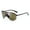 Solid Black w/ Amber Lens, variant on Bahamaz Bifocal Aviator Sunglasses - Optical Lenses & Prescription-ready Aluminum Frames - 60mm x 18mm x 130mm (Bronze w/ Amber +2.00)