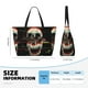 thumbnail image 4 of Easygdp Glitch Screaming Skull Bolsa de Viaje de Playa de Gran Capacidad, Bolsa Tote Perfecta para la Playa, Escapadas de Fin de Semana y Viajes, 4 of 7