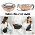 thumbnail image 2 of Unique Bargains 1 Pc Fanny Pack Multi-functional Waist Bag Champagne, 2 of 6