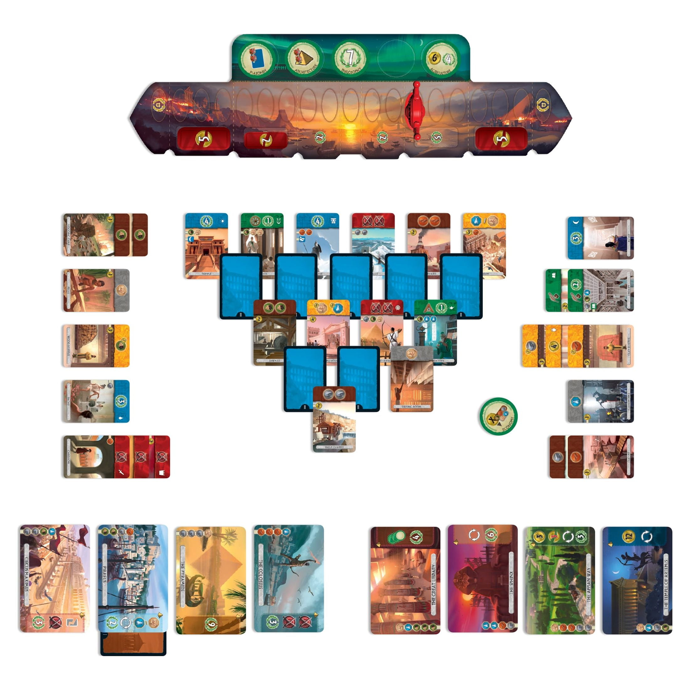 7 Wonders Duel App Review - Pixelated Cardboard