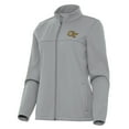 thumbnail image 2 of Women's Antigua  Gray Georgia Tech Yellow Jackets Links 2 Golf Jacket, 2 of 3