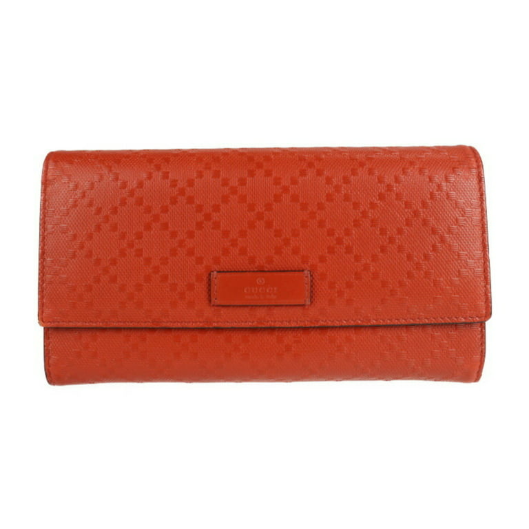 New Gucci Microguccissima GG Logo Black Zipper Leather Wallet 449395 
