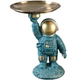 thumbnail image 2 of Estatua de buzo Shamjina con bandeja de almacenamiento, escultura, decoración del hogar, figurita, artesanía verde, 2 of 9