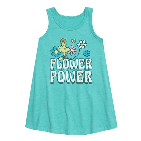 

Peanuts - Flower Power - Toddler & Youth Girls A-line Dress