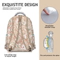 thumbnail image 5 of Bold Paisley Print Backpack - Unique Paisley Gift for Students, Durable Water-Resistant Bookbag, Comfortable Shoulder Straps for All-Day Wear, 5 of 6