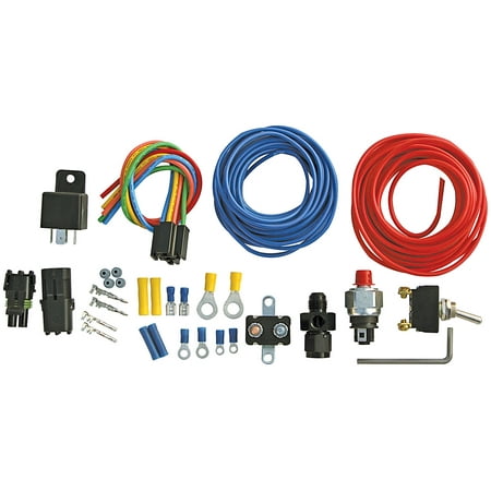 Dry Nitrous Oxide - ALLSTAR PERFORMANCE ALL76198 Nitrous Oxide Bottle Warmers Nitrous Pressure Control Kit w/-6an Adapter