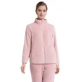 thumbnail image 4 of Abrigo polar para mujer, parte superior polar de doble cara, grueso y cálido, de manga larga, 4 of 5