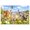 Color 2, variant on 8 Pack Art Acoustic Panels Sound Absorbing cats Reaching Butterflies Playful Kittens Flower Meadow Decorative Soundproof Wall Panels Self Adhesive for Recording Studios Office 48"x32"