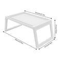 thumbnail image 2 of Laptop Table Stand Lap Sofa Bed Tray Foldable PC Notebook Desk With Phone Slot, 2 of 17