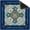 Chinese-style Flowers31.5" x 31.5", variant on Blue Nautical Coastal Beach Sardine Lemon Mahjong Mat 31.5" x 31.5" 31.5x31.5