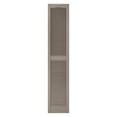 thumbnail image 2 of Builders Edge 12W in. Louvered Vinyl Shutter Pair, 2 of 2