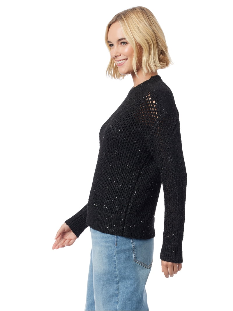 Jessica Simpson Women's Plus Tricot Pullover Sweater XS-4X with