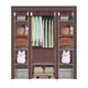 thumbnail image 1 of Ropero Rack Closet Armable Guarda Ropa Practiksa Recamara Organización Color Marrón, 1 of 8