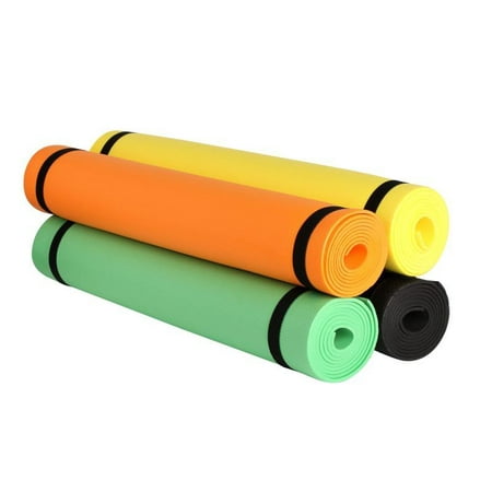 All-Purpose High Density Foam Exercise Yoga Mat Anti-Tear with Carrying Strap