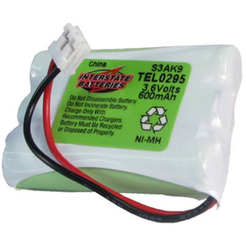 3.6V 600Mah Nimh Cordless Telephone Battery Fits AT&T E10006000 Ser