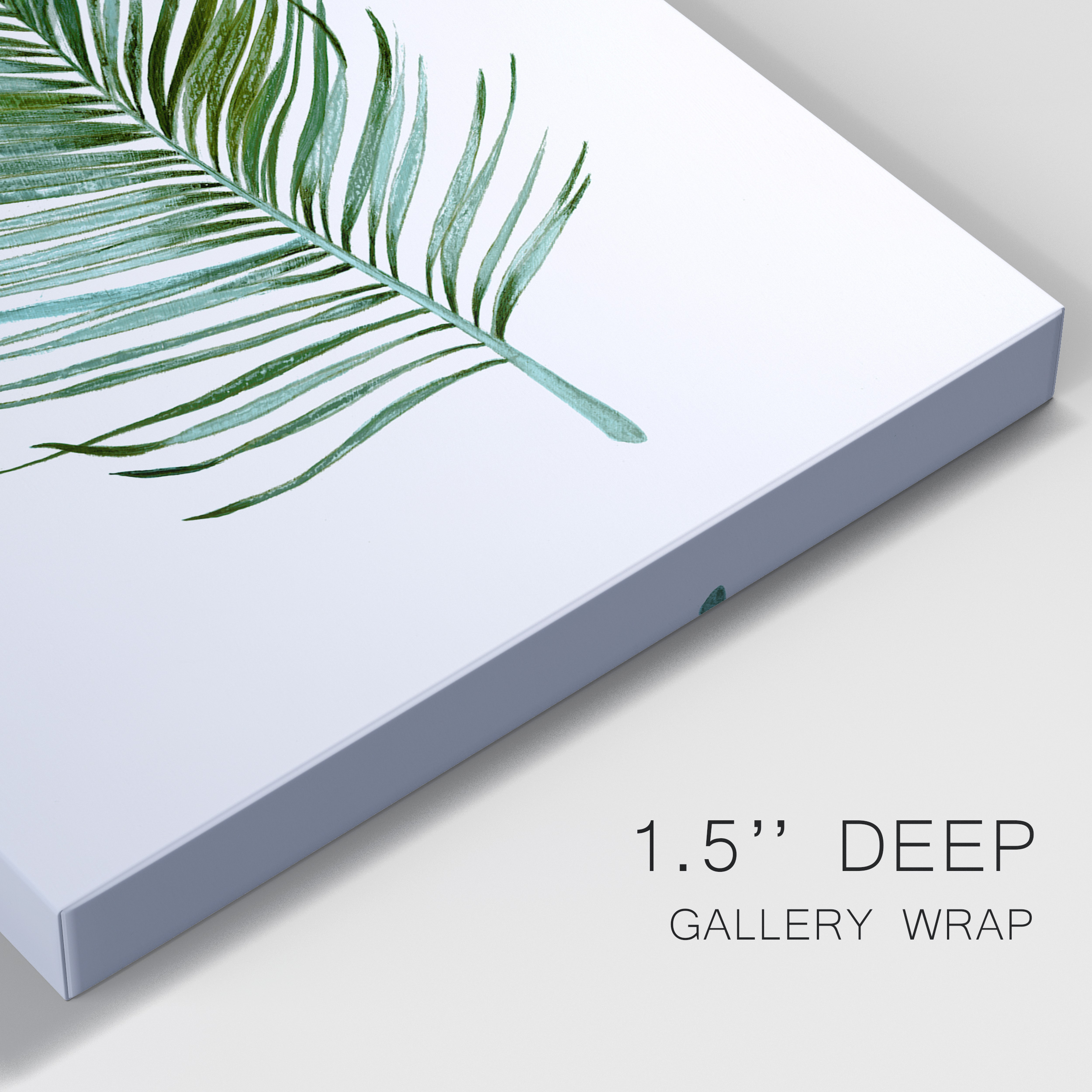 Sage Frond I Premium Gallery Wrapped Canvas - Ready to Hang - 40 x 60