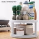 thumbnail image 2 of Organizador de condimentos para ahorrar espacio de 2 niveles, bandeja de almacenamiento de especias para cocina casera, 2 of 4