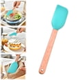 thumbnail image 2 of Silicone Spatula with Wooden Handle, Heat Resistant Kitchen Baking Turner, Nonstick Scraper for Mixing, Cooking, Cake Decorating, Batter, Food Preparation(Style A), 2 of 5