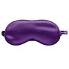 Asutra, Silk Eye Pillow With Organic Lavender & Flax Seeds & Eye Gel Mask for Sleep & Meditation; Purple