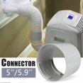 thumbnail image 2 of Coupleur Portable Coupleur Connecteur Coupleur Pièces d'Extension 5/5.9 Po, 2 of 3