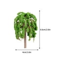 thumbnail image 3 of Miniature Perspective Tree Model for Succulent Pot Decor Features Multi-Layer Design for Realistic Effect Crafted from Quality Plastic for Detail Versatile for Desk or Home Decoration, 3 of 3