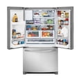 thumbnail image 6 of Frigidaire FFHD2250TS 36 French Door Refrigerator with 22.5 cu. ft. Capacity Energy Star Multi-Level LED Lighting Store-More Shelves and External Water Dispenser in Stainless Steel, 6 of 11