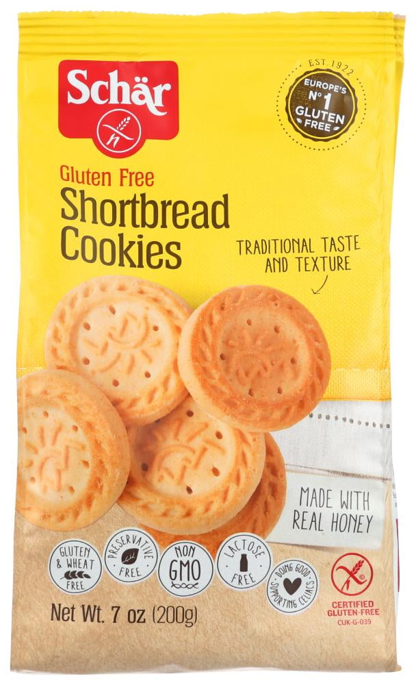 Schar Shortbread Cookies, 7 Oz (Pack of 12)