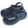 thumbnail image 1 of Pupeez Boys Slide Sandals Navy, 1 of 4