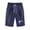 Navy, variant on fartey Womens Casual Cotton Linen Shorts Loose Fitted Dandelion Graphic Bermuda Short With Pockets Drawstring Elastic Waisted Shorts for Beach Vacation Short
