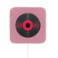 thumbnail image 4 of facefd Bluetooth 4.2 Wall Mounted CD Player with Remote Control ABS Plastic Wireless Audio Boombox, 4 of 5