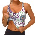 thumbnail image 3 of Fuzoiu Fairy Flower Print Women's Sports Vest,U-Back Sports Tank,Gym Vests,Athletic Sleeveless Shirts,Exercise Undershirts,Yoga, Gym, and Dance Wear-XX-Large, 3 of 8