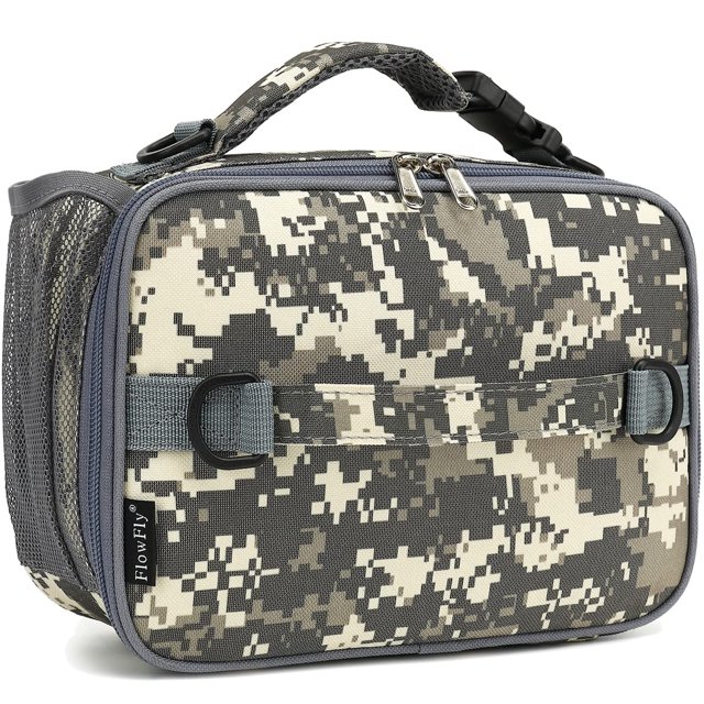 Bolsa Térmica para Almuerzo FlowFly Kids Duradera con Porta Botella